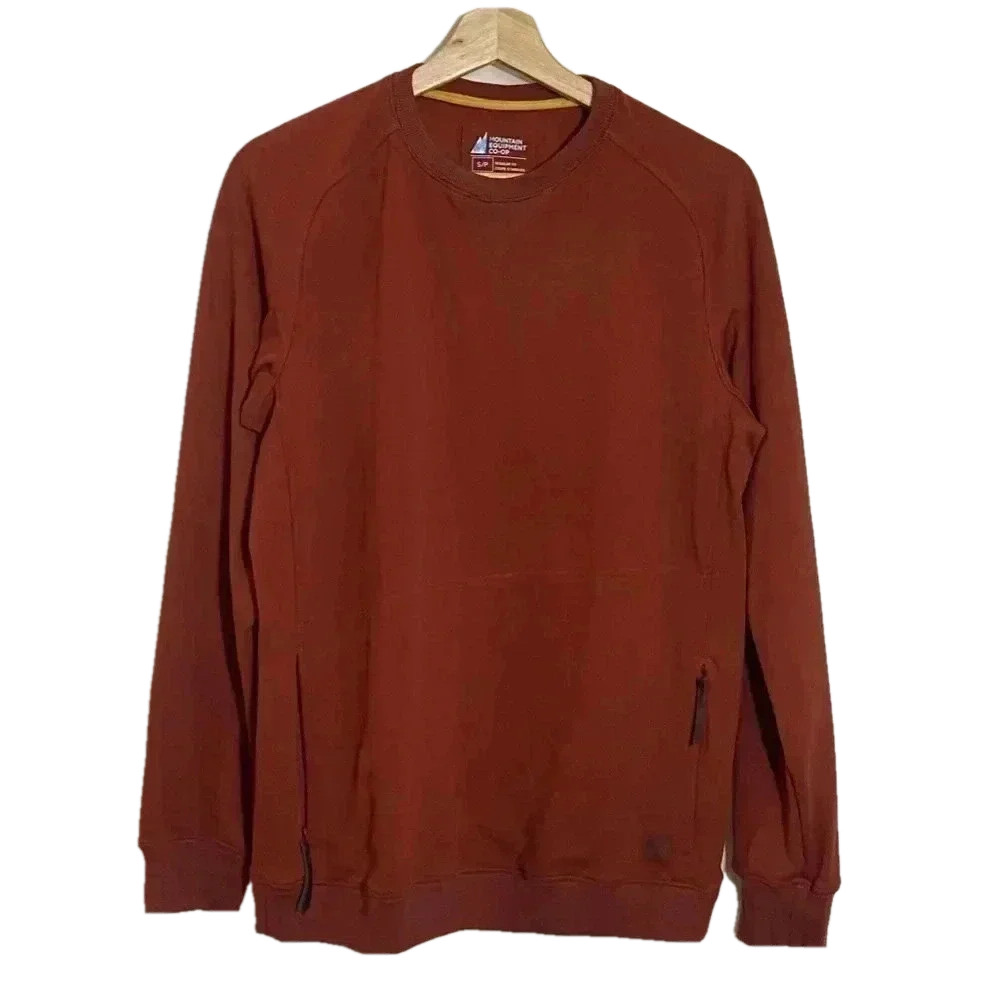 MEC Mountain Equipment Men's Pullover
Warm Layer Crewneck Regular fit Sweater -S